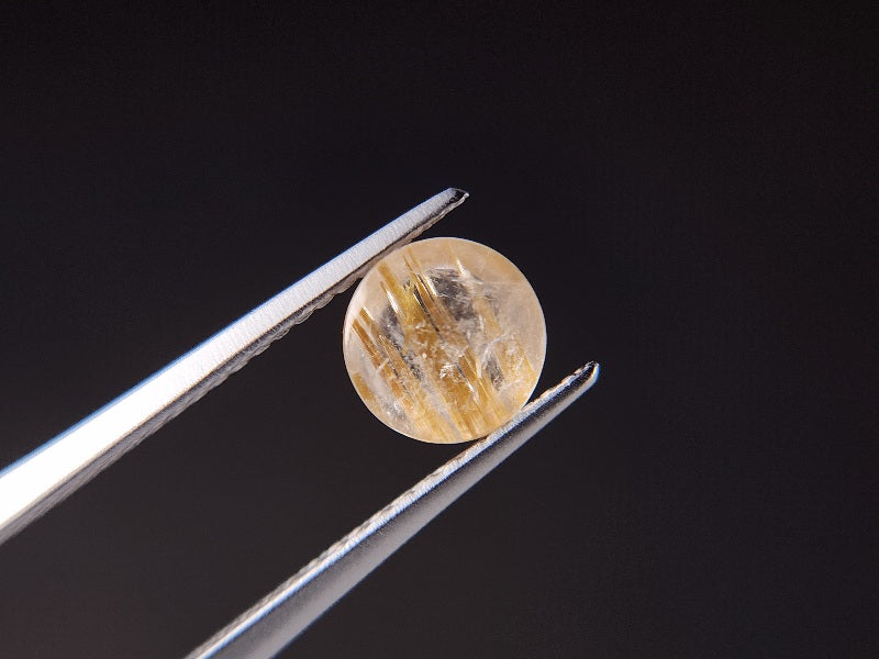 rQ-ce-6　ルチルクォーツキャッツアイ　1.62ct