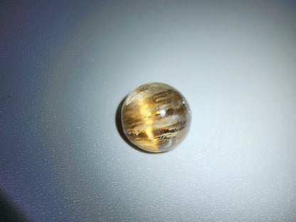 0107-2-1　虹入り！ルチルクォーツキャッツアイ　4.16ct