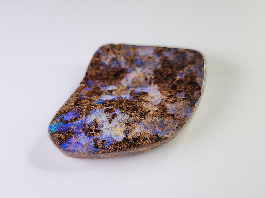 0903-5　ボルダーオパール（穴あき）　53.41ct
