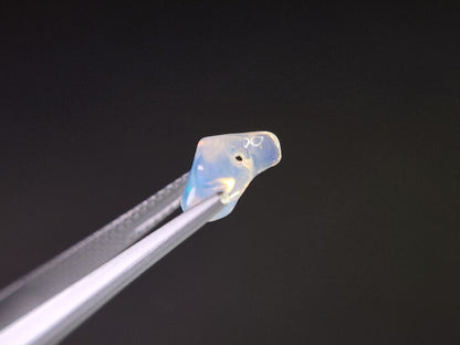 0914-8　さざれオパール（穴あき）　1.01ct