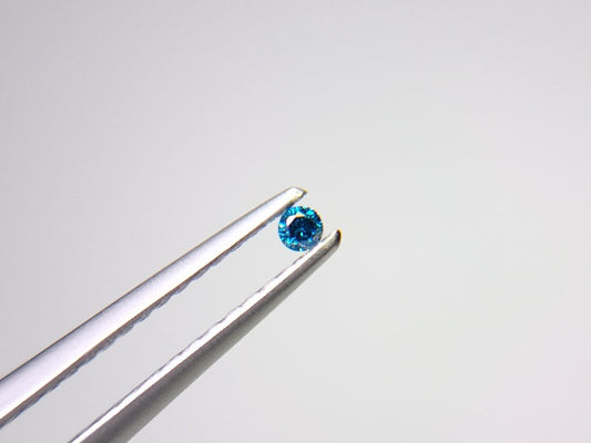 blDM-t-17　ブルーダイヤモンド(トリートメント)　0.03ct