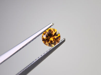 0010-2-1　ジルコン(コニャックブラウン)　0.61ct