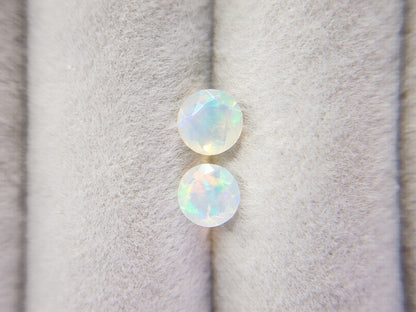 0909-5-5　オパール2石セット