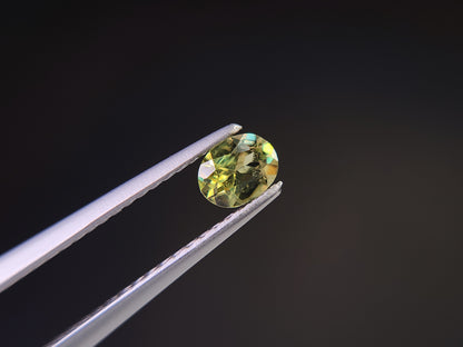 0873-4【ランダム発送】デマントイドガーネット【1石あたり約0.33ct】