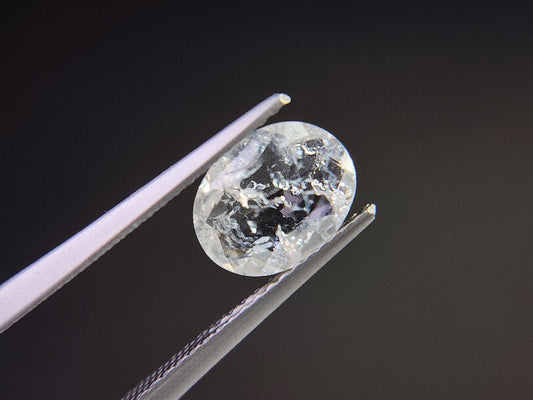 【500円均一】1/5正午まで　クラッククォーツ　1.51ct　3