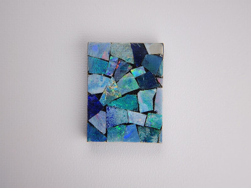 0915-13　モザイクオパール　7.70ct