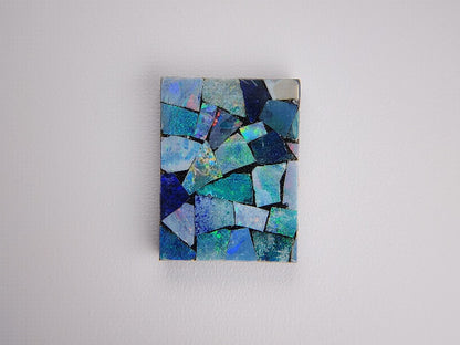 0915-13　モザイクオパール　7.70ct