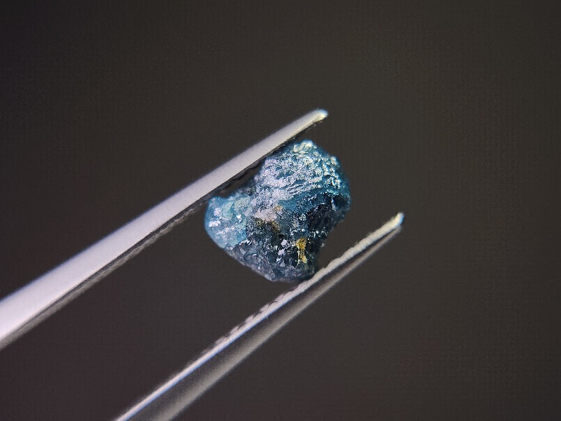 0869-2-3　ブルーダイヤモンド原石  1.60ct　