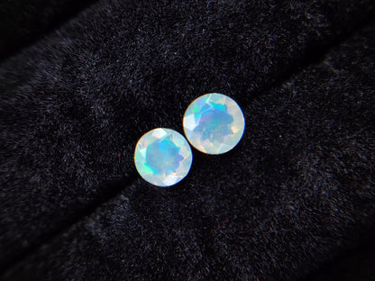 0909-5-5　オパール2石セット