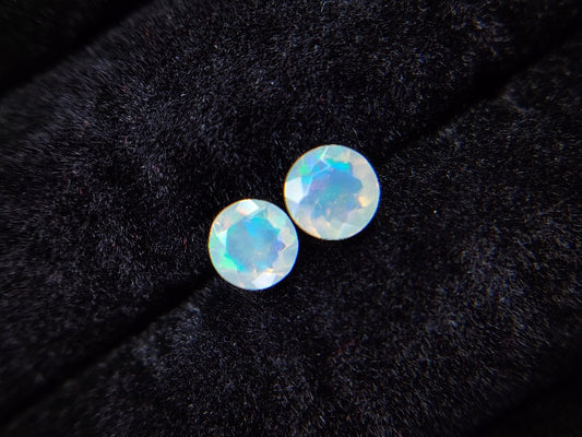 0909-5-5　オパール2石セット