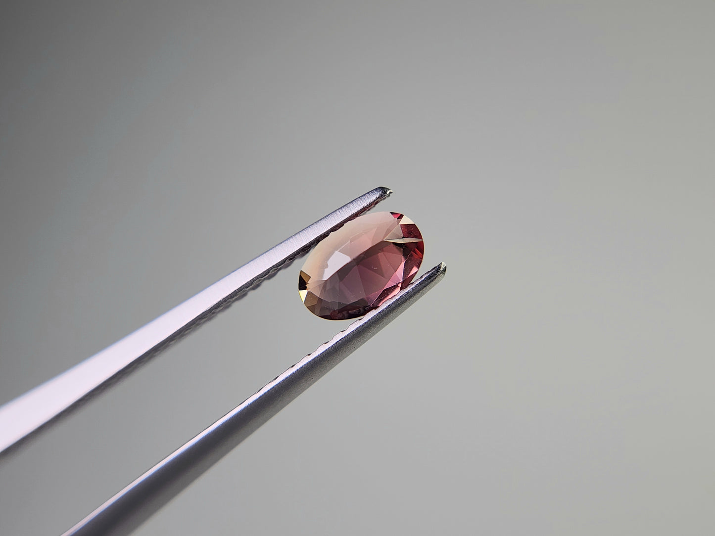 0152-1-3　バイカラーアンデシン　0.42ct