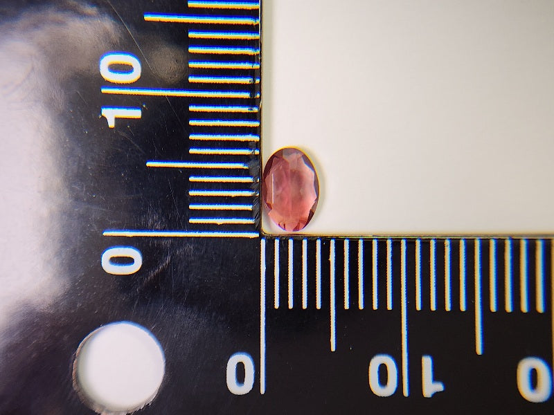 0152-1-18　バイカラーアンデシン　0.42ct