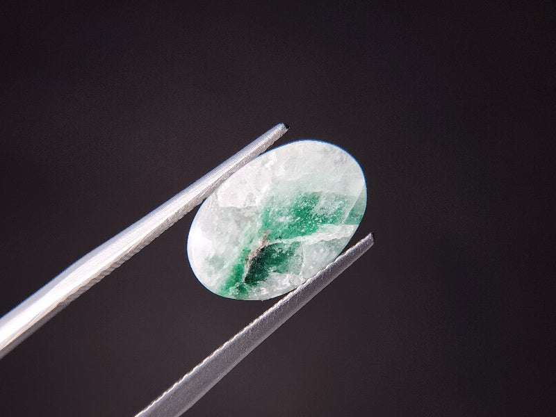 0106-1-1　エメラルドインクォーツ　6.17ct