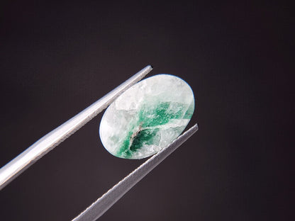 0106-1-1　エメラルドインクォーツ　6.17ct