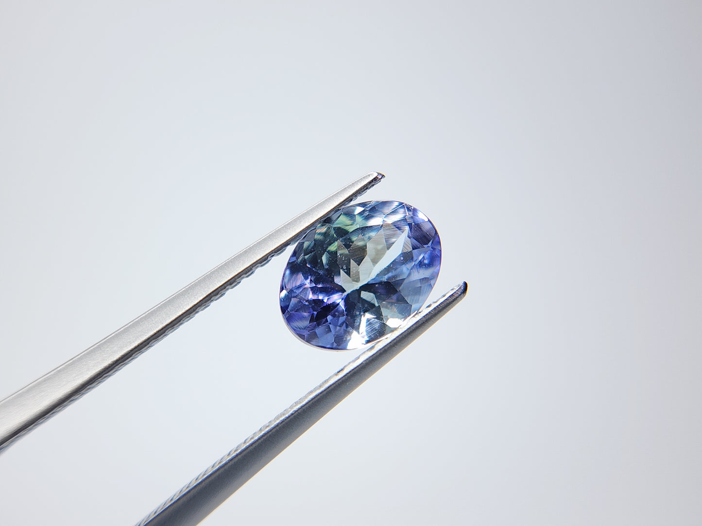 0876-4　バイカラータンザナイト　1.48ct