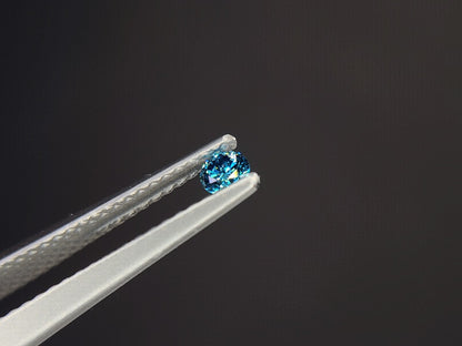 0015-3-1　ブルーダイヤモンド(トリートメント)　0.11ct