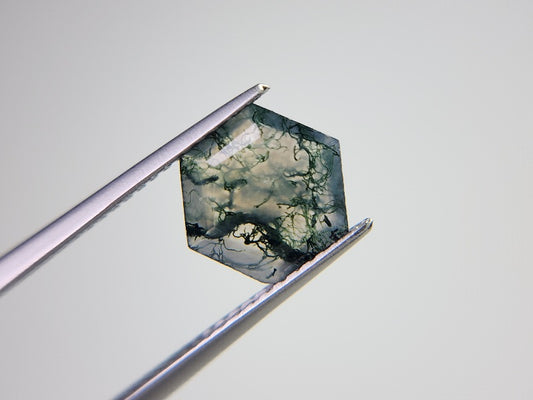【500円均一】4/27新着！　モスアゲート　1.60ct　6