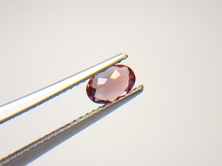 0152-1-9　バイカラーアンデシン　0.40ct