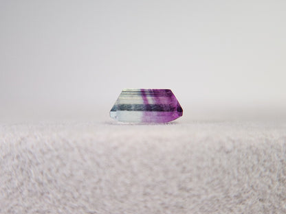 0155-1　バイカラーフローライト　1.13ct