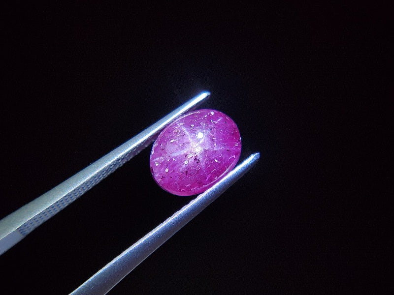 pu-SSA-27　パープルスターサファイア　3.43ct