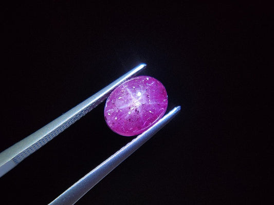 pu-SSA-27　パープルスターサファイア　3.43ct