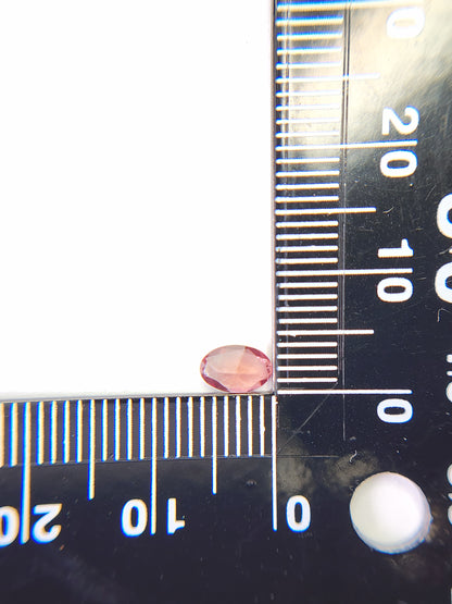 0152-2-3　バイカラーアンデシン　0.37ct