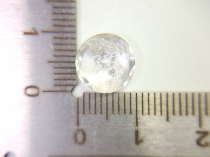 dQ-9　銀箔入り！ダブレットクォーツ　3.43ct