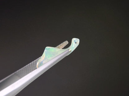 0914-6　さざれオパール（穴あき）　1.15ct