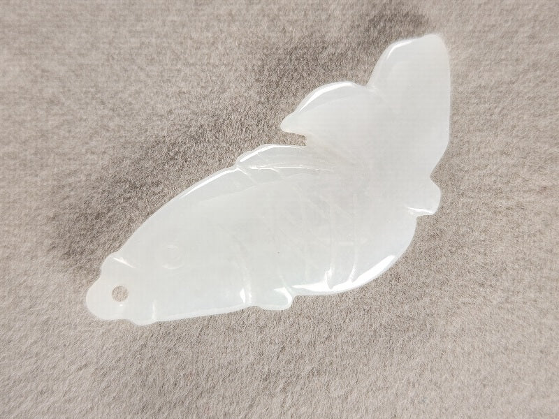 【こどもの日🎏】　彫刻（魚） 21.93ct　4