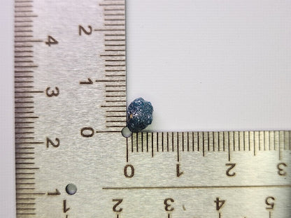 0869-2-3　ブルーダイヤモンド原石  1.60ct　