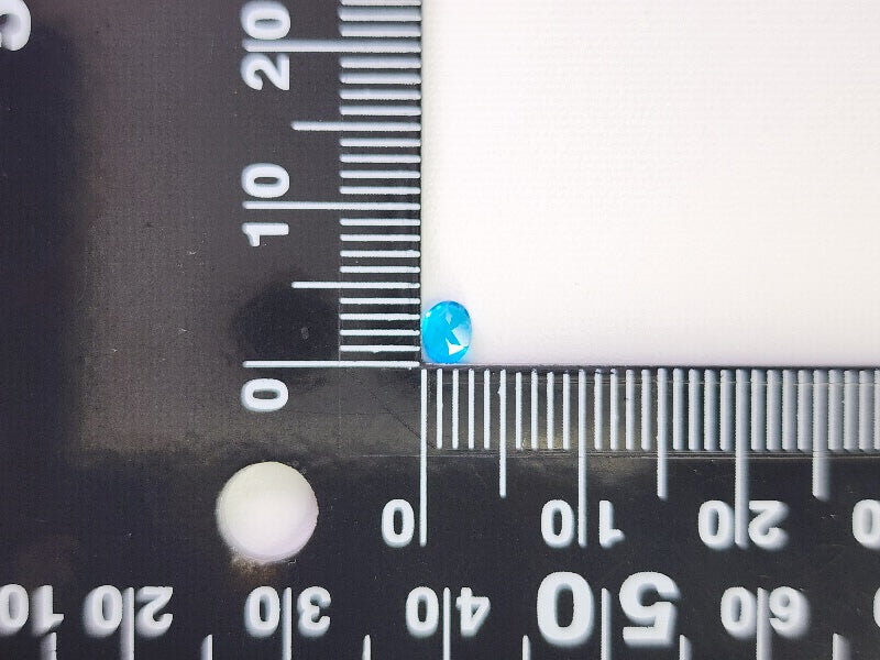 0530-2　ネオンブルーアパタイト　0.19ct