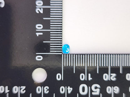 0530-2　ネオンブルーアパタイト　0.19ct