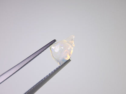 0914-8　さざれオパール（穴あき）　1.01ct