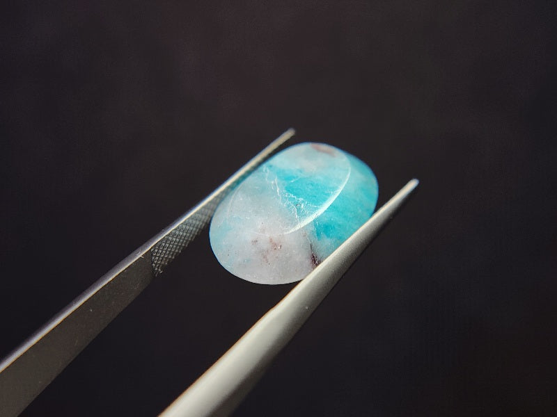 0889-27　アマゾナイトインクォーツ　6.60ct