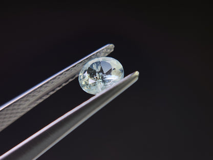 0878-1-8　虹入り！グリーンベリル　0.44ct