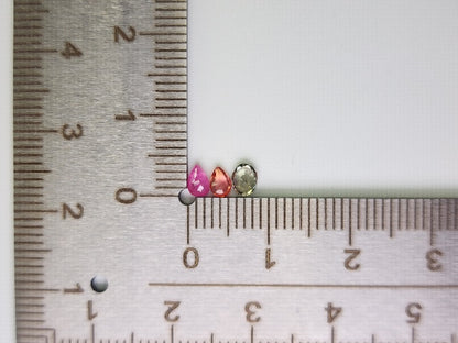 SET9-mSA-24　マルチサファイア9石セット　合計1.64ct