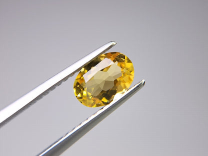 yeBE-7　イエローベリル　0.61ct
