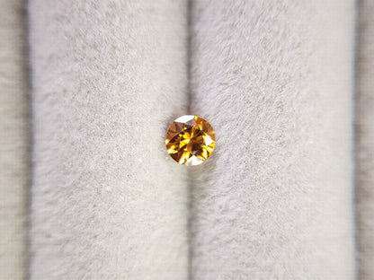 0010-2-1　ジルコン(コニャックブラウン)　0.61ct