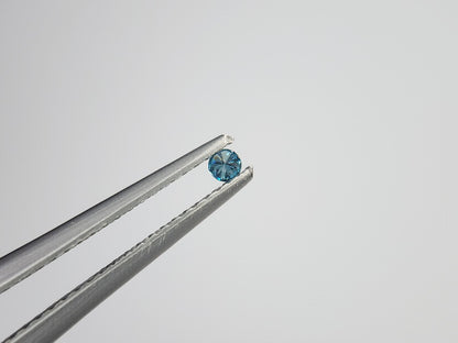 0015-3-9　ブルーダイヤモンド(トリートメント)　0.03ct
