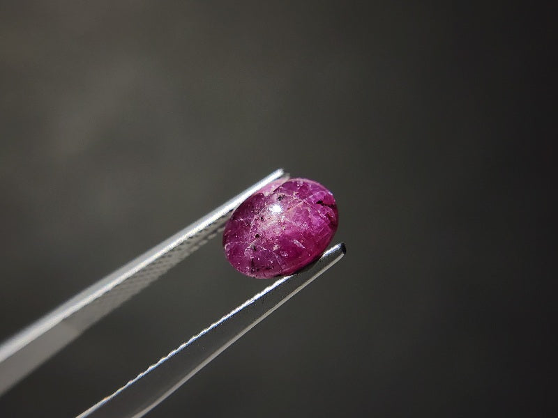 0114-5　パープルスターサファイア　2.81ct