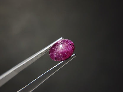 0114-5　パープルスターサファイア　2.81ct