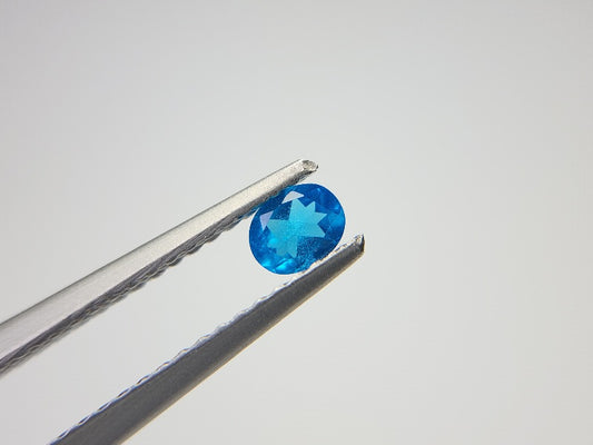 0530-2　ネオンブルーアパタイト　0.19ct