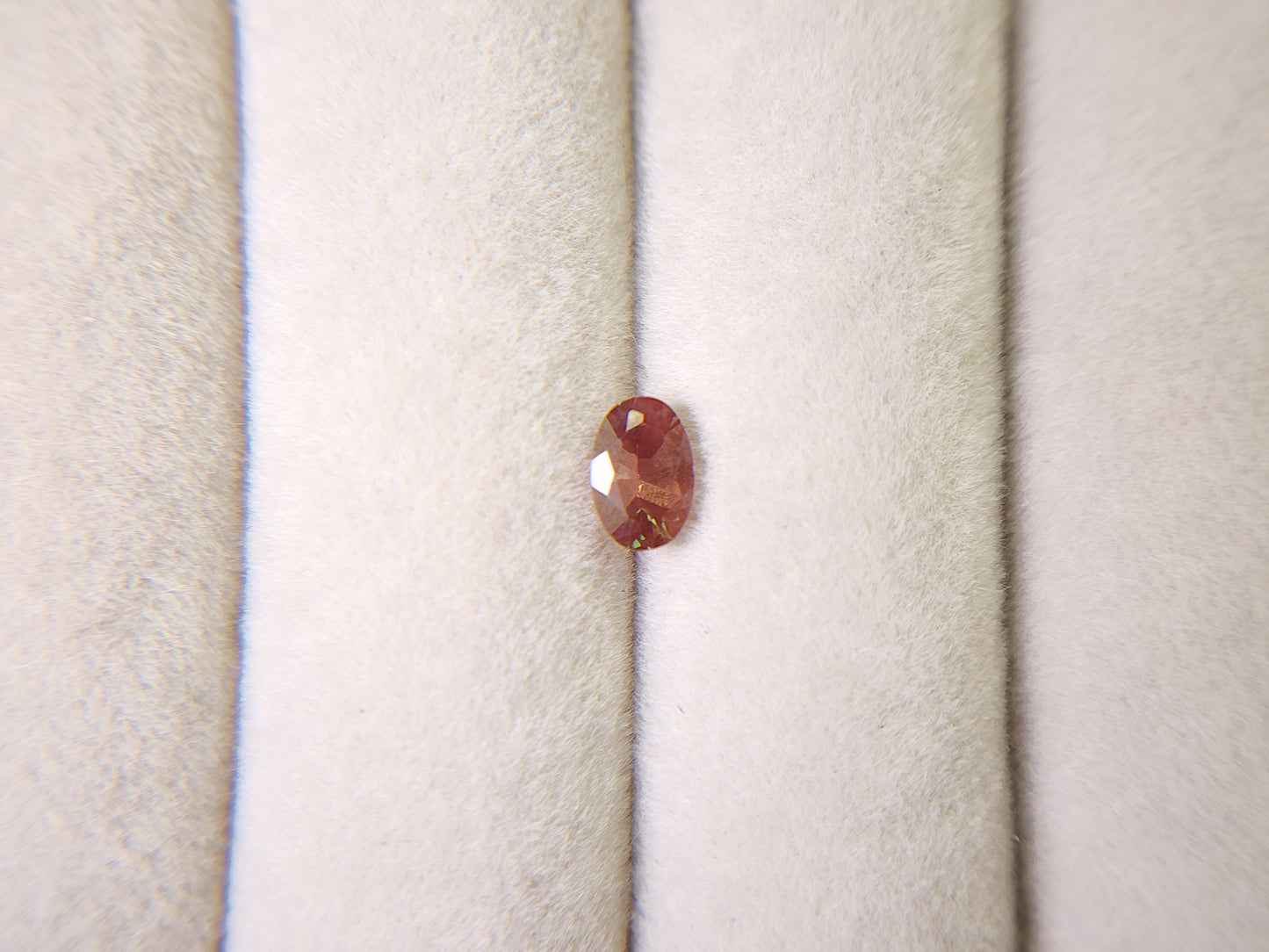 0152-3-1　バイカラーアンデシン　0.49ct