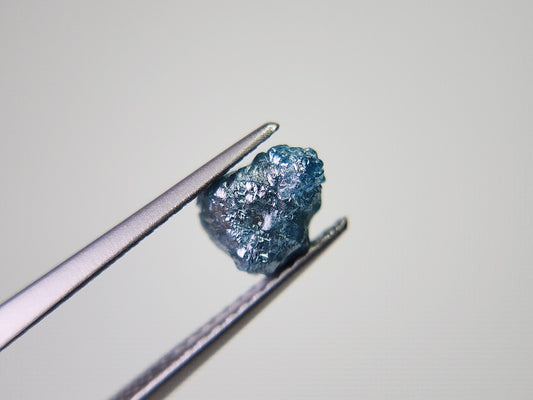 0869-2-2　ブルーダイヤモンド原石  1.66ct　