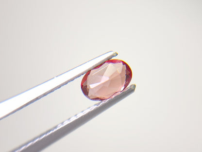 0152-1-19　バイカラーアンデシン　0.42ct