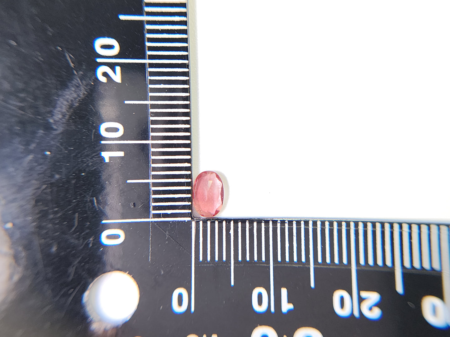 0152-2-5　バイカラーアンデシン　0.39ct