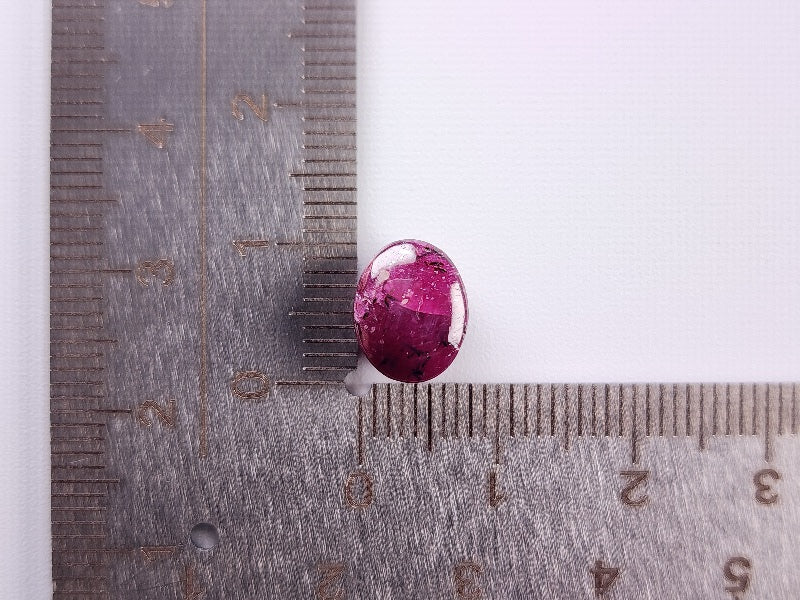 pu-SSA-2　パープルスターサファイア　6.07ct