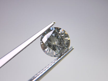 　grMOI-1　合成グレーモアッサナイト　0.96ct