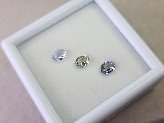 0654-15　ゾイサイト3石セット