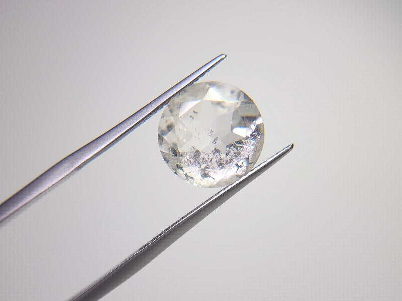 dQ-2　銀箔入り！ダブレットクォーツ　5.65ct